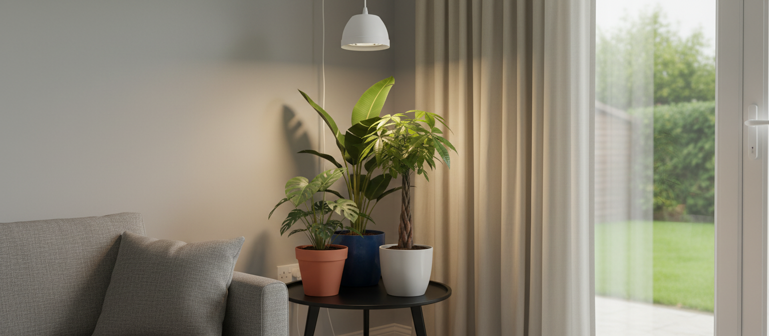 House plant grow lights